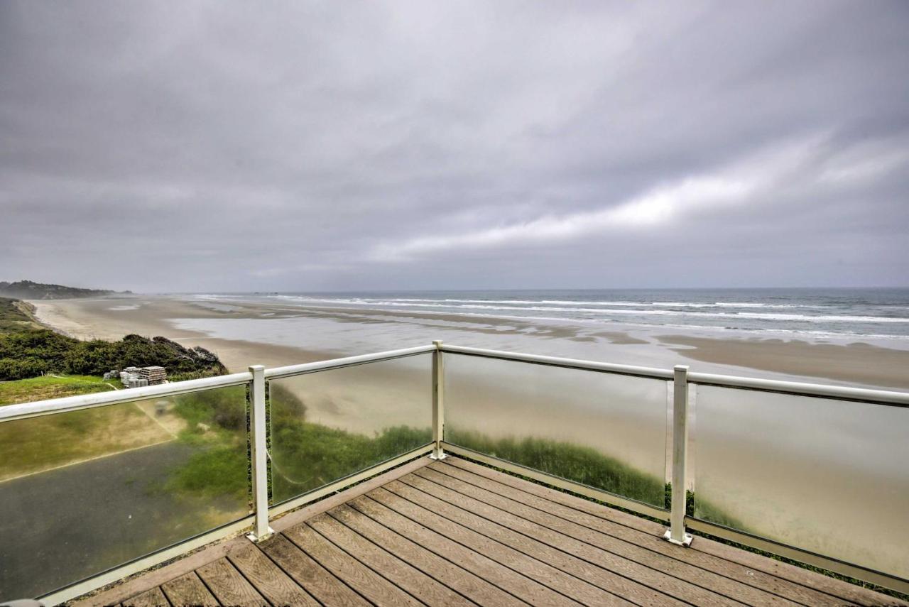 Oceanfront South Beach Home With Hot Tub And Sauna Newport Kültér fotó