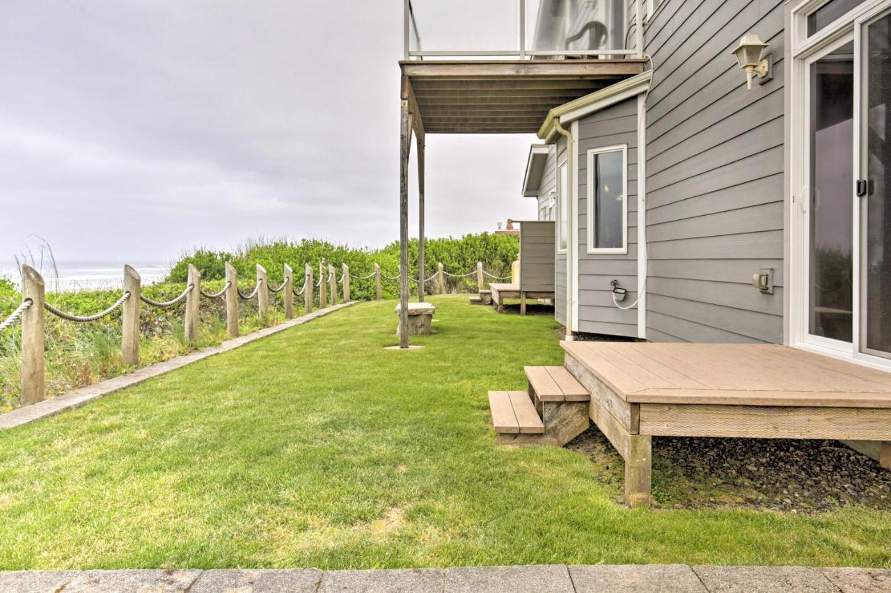 Oceanfront South Beach Home With Hot Tub And Sauna Newport Kültér fotó