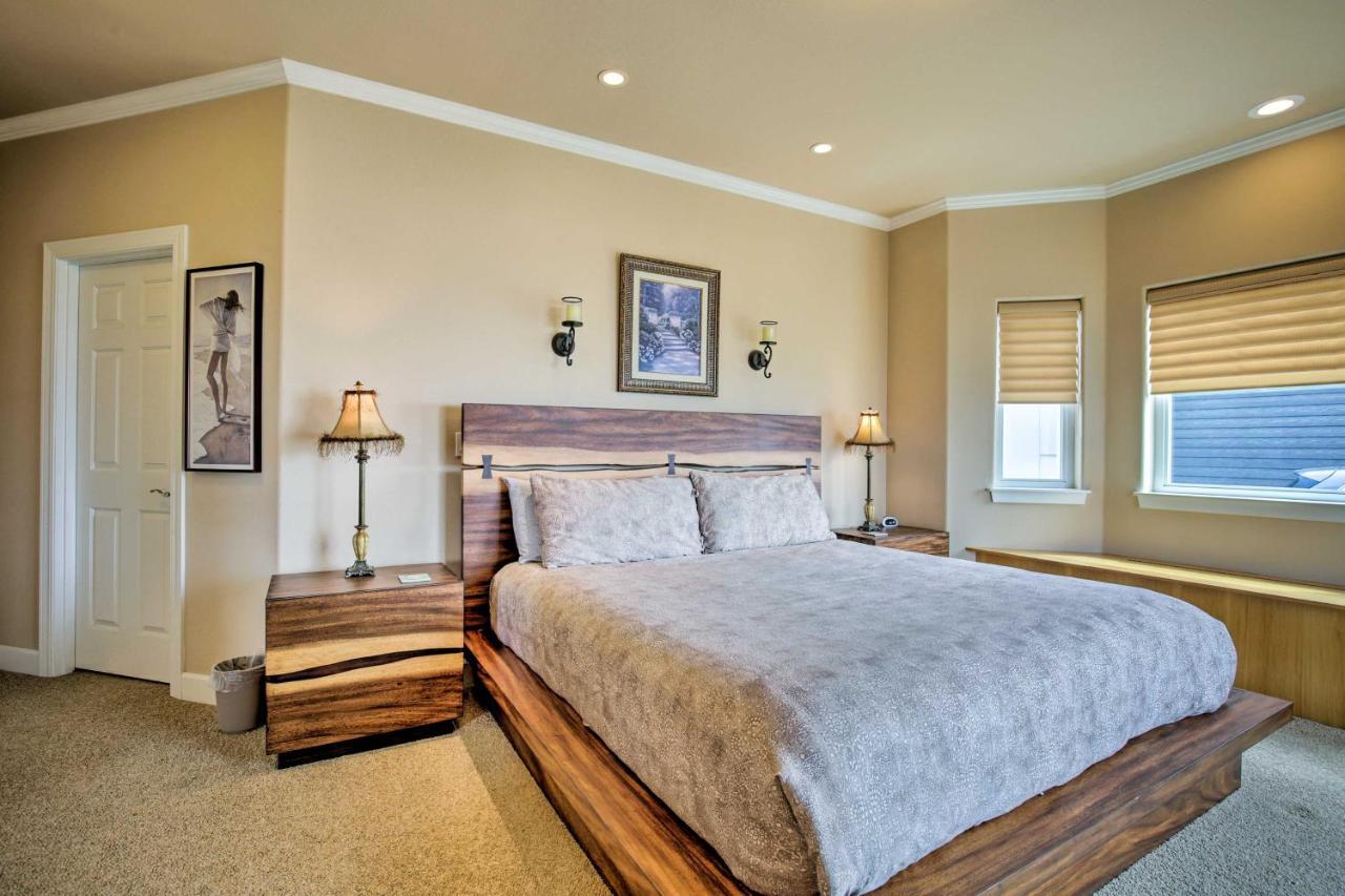 Oceanfront South Beach Home With Hot Tub And Sauna Newport Kültér fotó